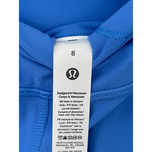 Lululemon Align High Rise Pant/ leggings 28" size 8 Pool NWT Authentic - Picture 3 of 7